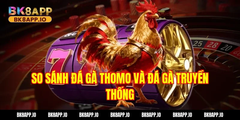 So Sánh Đá gà thomo Và Đá Gà Truyền Thống